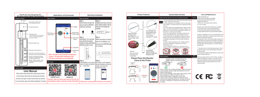 CirSureas 3rd Gen Digital Food Thermometer User Manual Product Overview