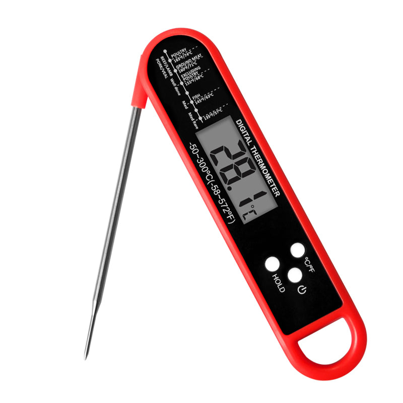 Meat Thermometer Digital - Instant Read Food Thermometer for Cooking Grilling Air Fryer Griddle Probe Kitchen Gadgets Essentials BBQ Accessories Grill Gifts for Men Him Dad Fathers Day