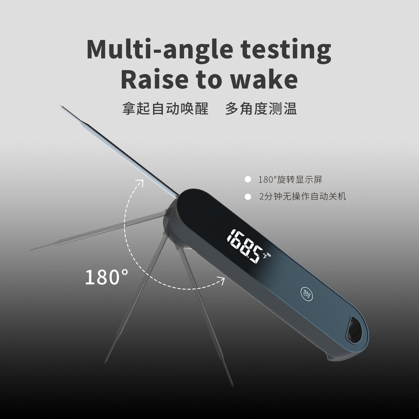 High-Precision Digital BBQ & Meat Thermometer for Kitchen Use