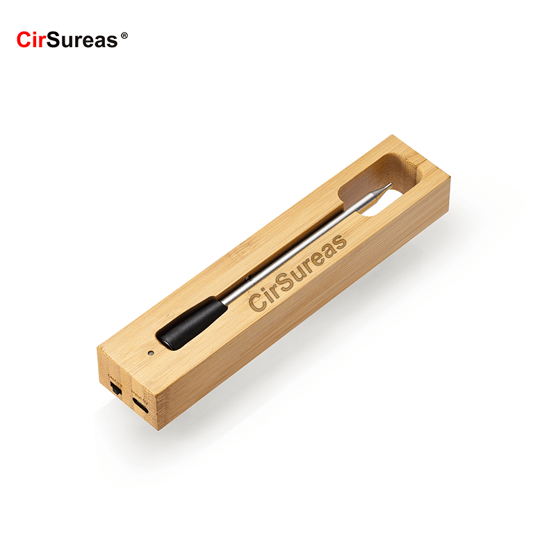 Cirsureas Smart Wireless Thermometer – BBQ, Smoker & Kitchen Real-Time Temp Monitor