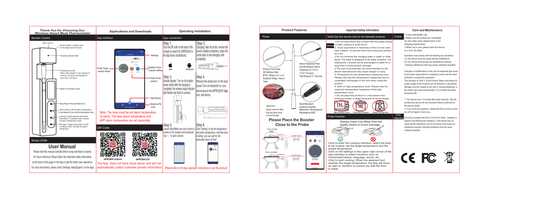 CirSureas 3rd Gen Digital Food Thermometer User Manual Product Overview