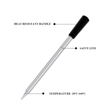 CX001-D Dual probes wireless meat thermometer 330ft long range for for BBQ, Oven, Grill, Kitchen, Smoker, Rotisserie