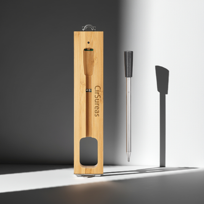 Cirsureas Smart Wireless Thermometer – BBQ, Smoker & Kitchen Real-Time Temp Monitor
