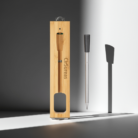 Cirsureas Smart Wireless Thermometer – BBQ, Smoker & Kitchen Real-Time Temp Monitor
