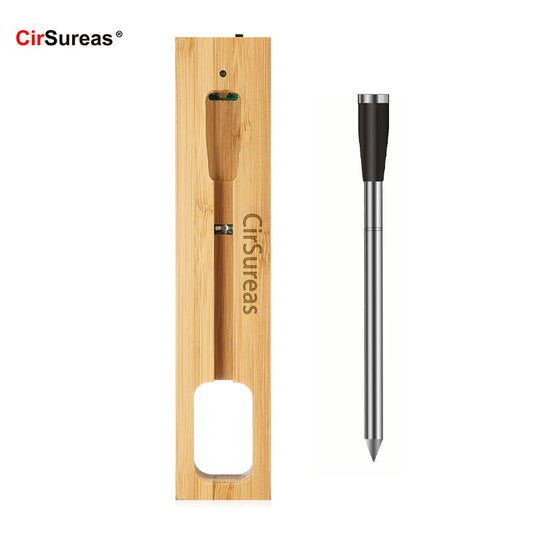 Cirsureas Smart Wireless Thermometer – BBQ, Smoker & Kitchen Real-Time Temp Monitor