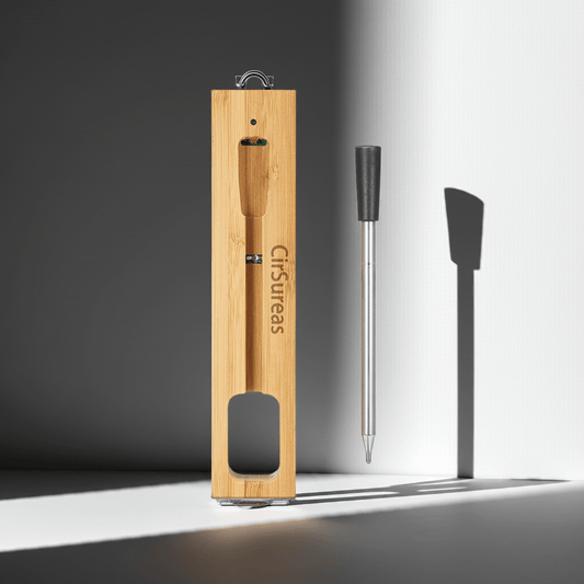 Cirsureas Smart Wireless Thermometer – BBQ, Smoker & Kitchen Real-Time Temp Monitor