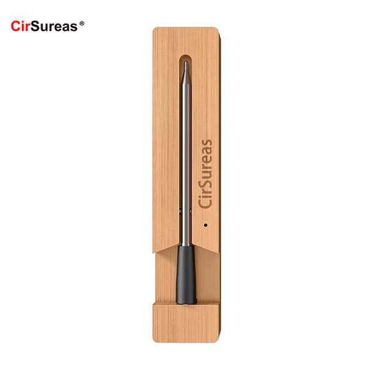 Cirsureas Solo Thermometer – 500ft Range, Single Probe for Professional Chefs